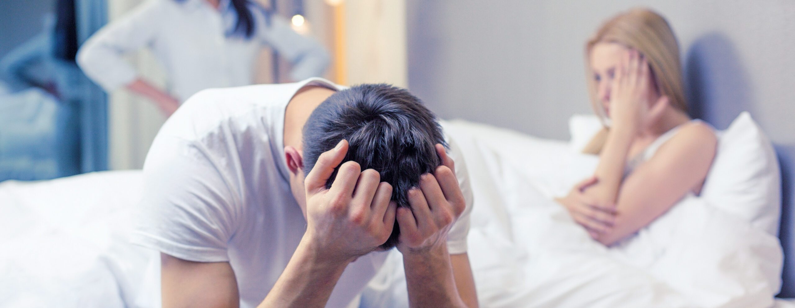 Detective Agency in Delhi and India Adultery investigation showing emotional distress between a married couple during infidelity suspicion