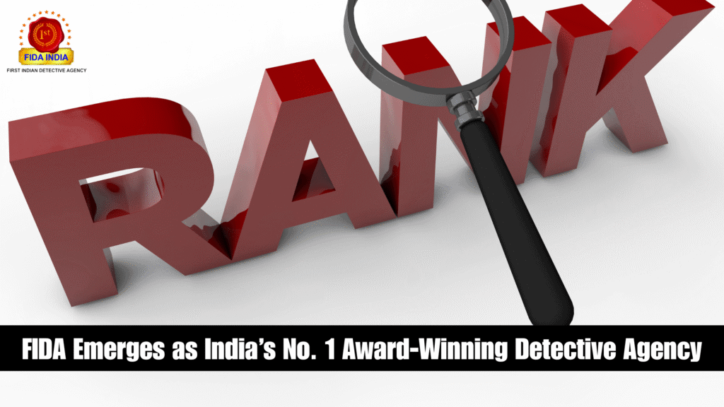 FIDA Emerges as India’s No. 1 Award-Winning Detective Agency in 2025