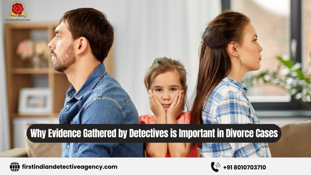 Why Evidence Gathered by Detectives is Important in Divorce Cases