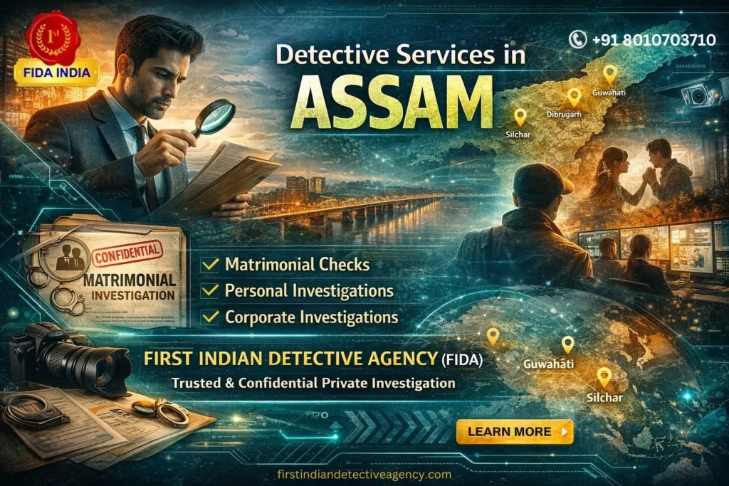 detective agency in assam by first indian detective agency