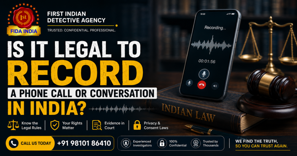 Is It Legal to Record a Phone Call in India